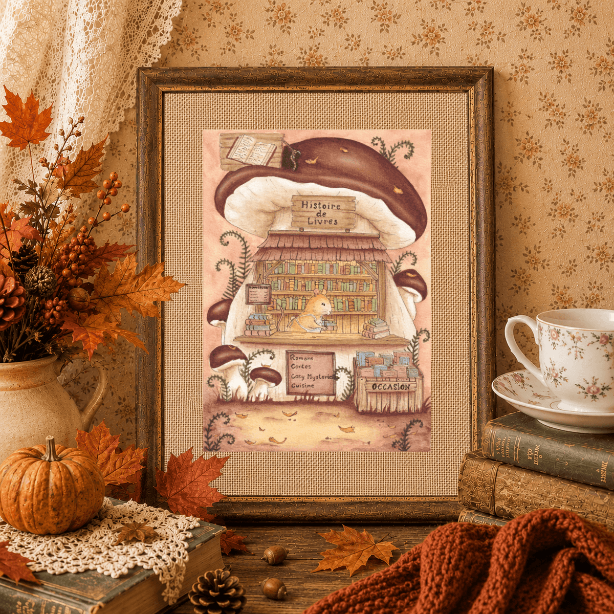 Illustration "Histoire de Livres"