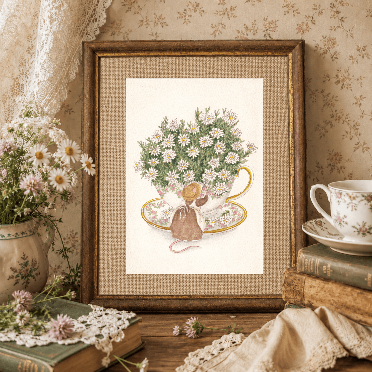 Illustration "La Corbeille d'Argent"