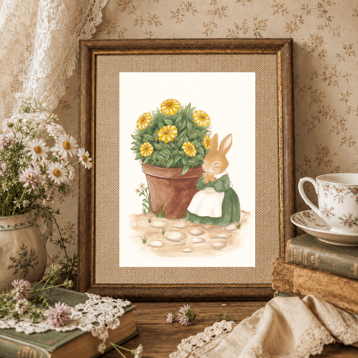 Illustration "La Petite Farceuse"