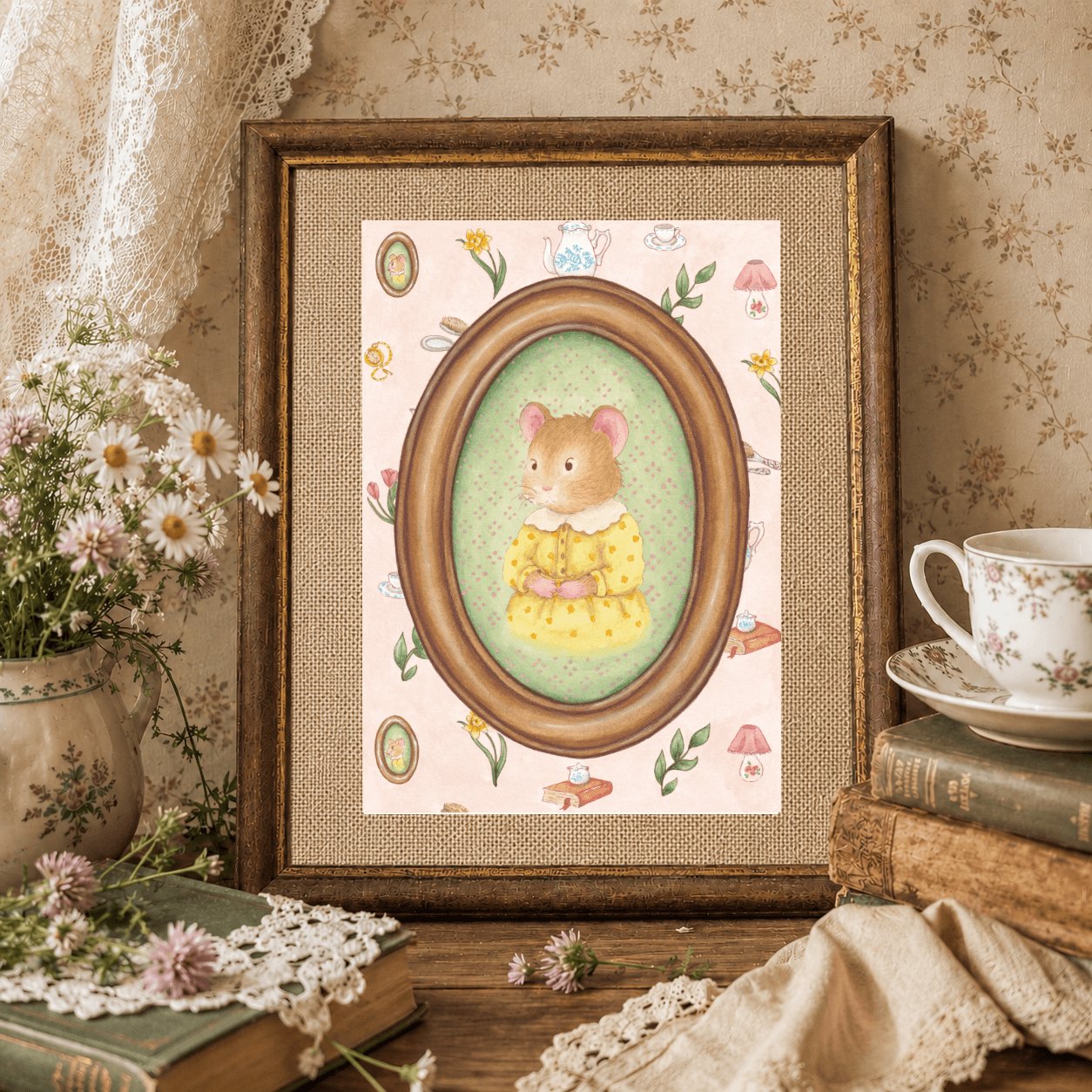 Illustration "Le Portrait"