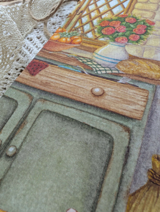 Illustration "Les Chapardeurs" Cosy Del Cottage