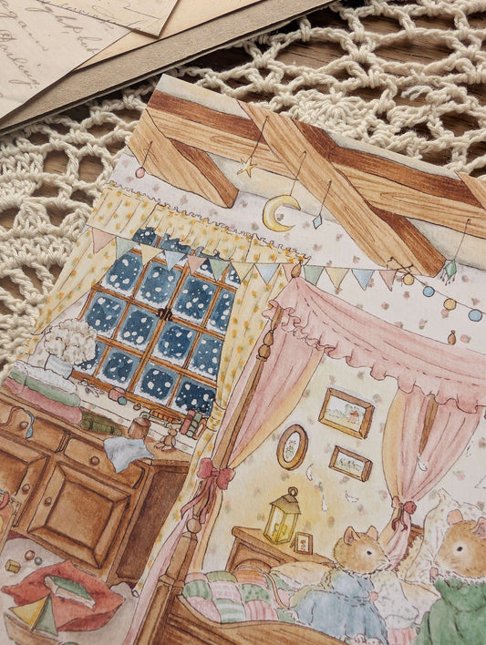 Illustration "Jeux du Soir" Cosy Del Cottage