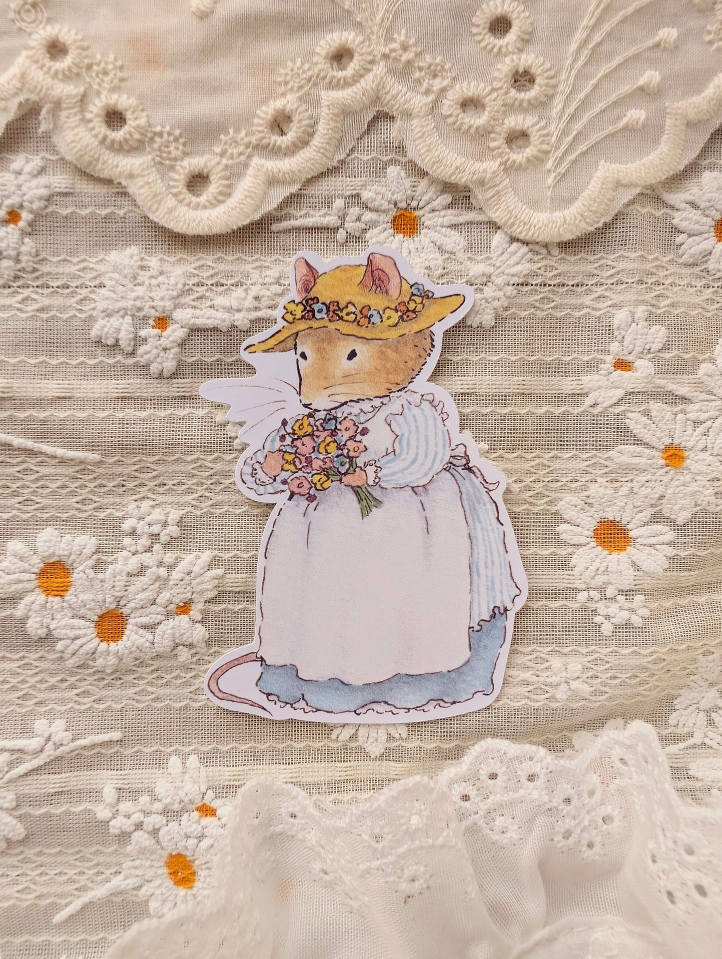 Sticker "Le Premier Bouquet" Cosy Del Cottage