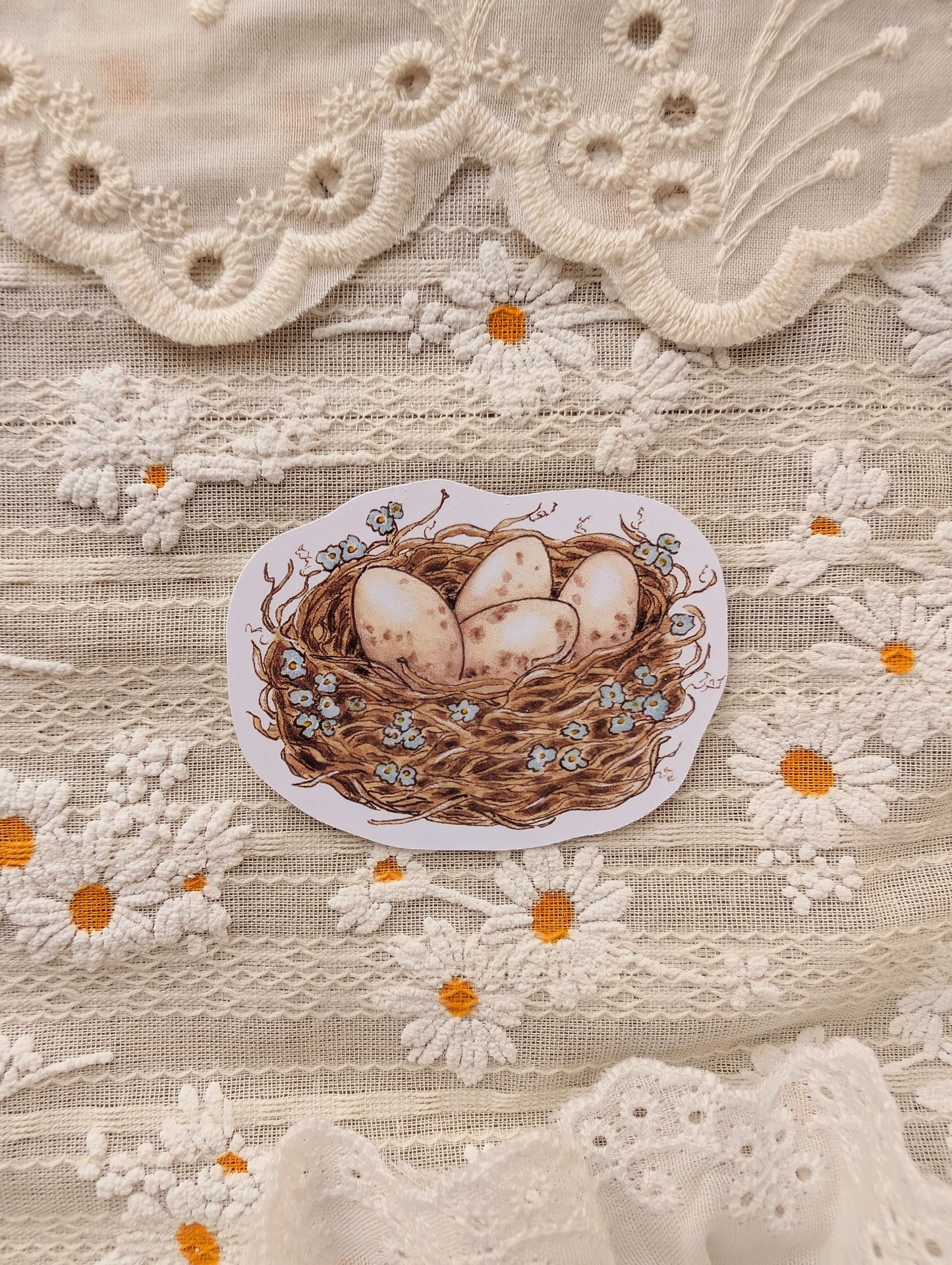 Sticker "Le Nid Fleuri" Cosy Del Cottage