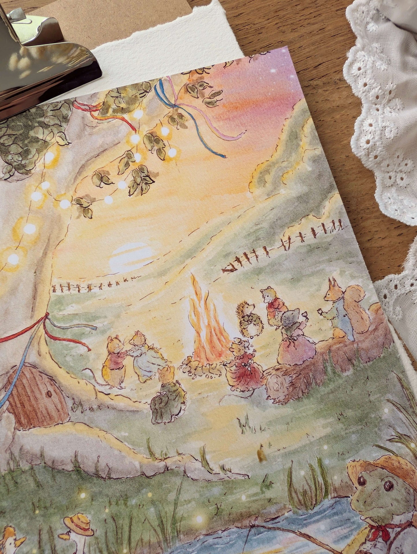 Illustration "Soir De Fête"