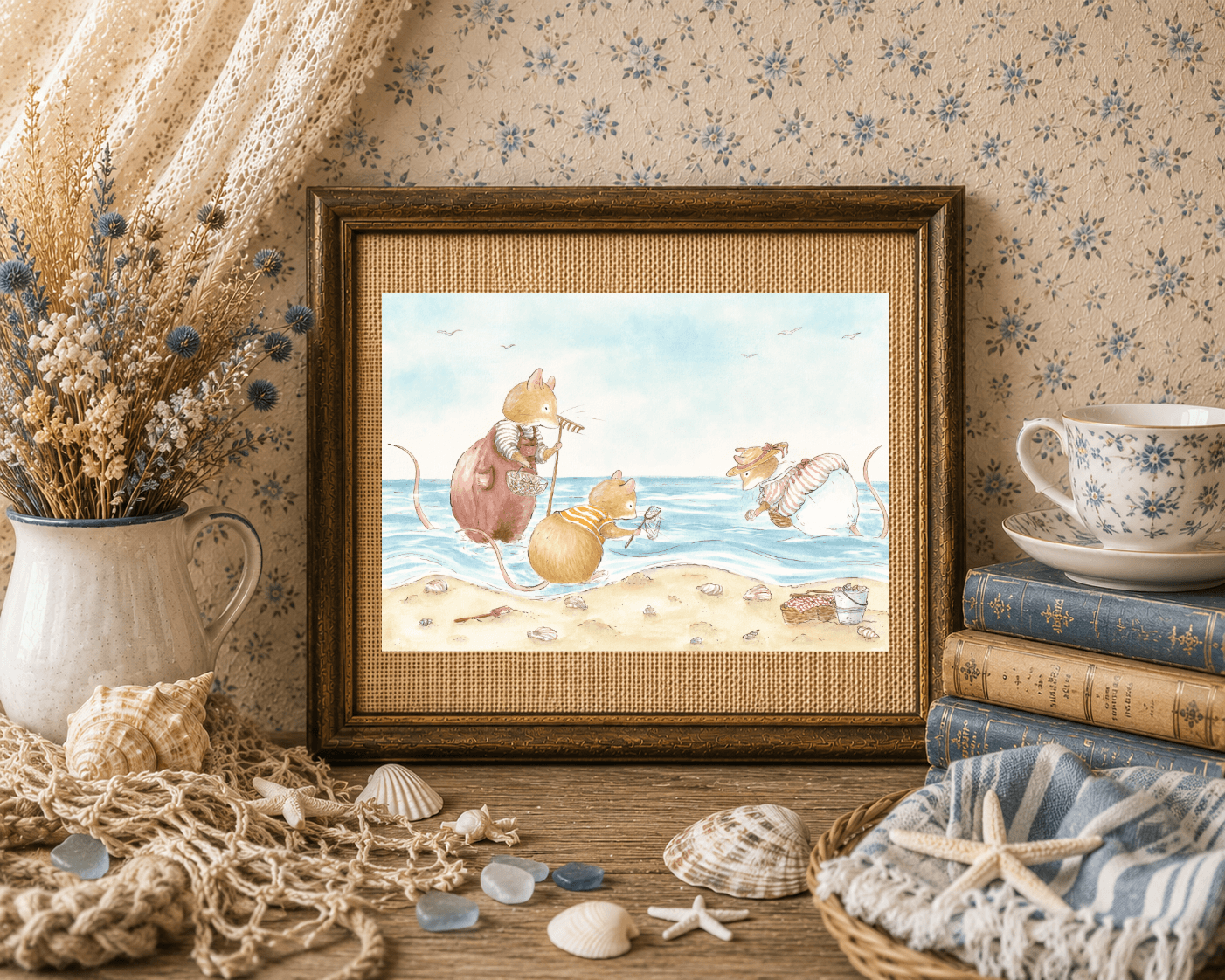 Illustration "Pêche à Pied"