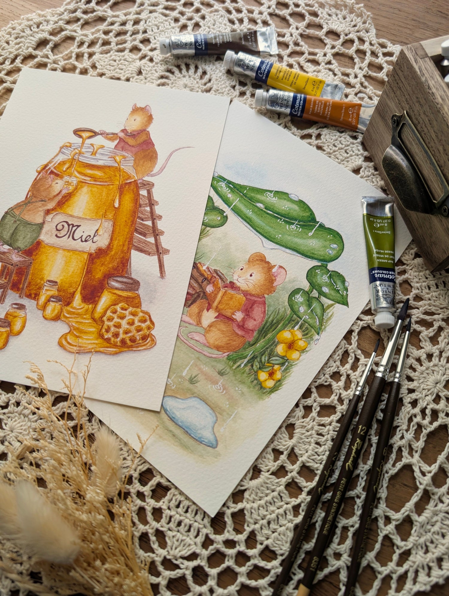 Illustrations Cosy Del Cottage