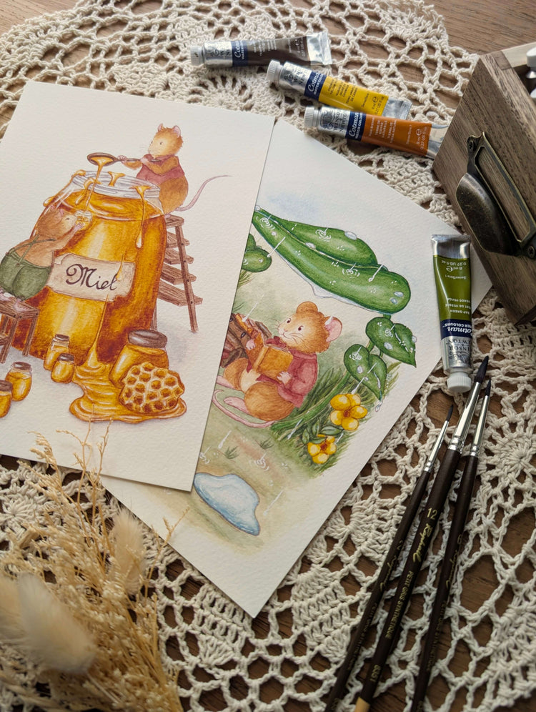 Illustrations Cosy Del Cottage