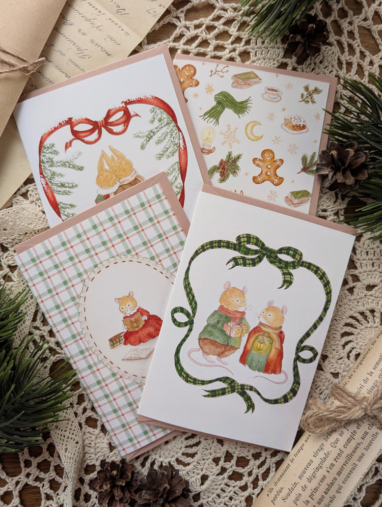 Cartes-Pliées Cosy Del Cottage