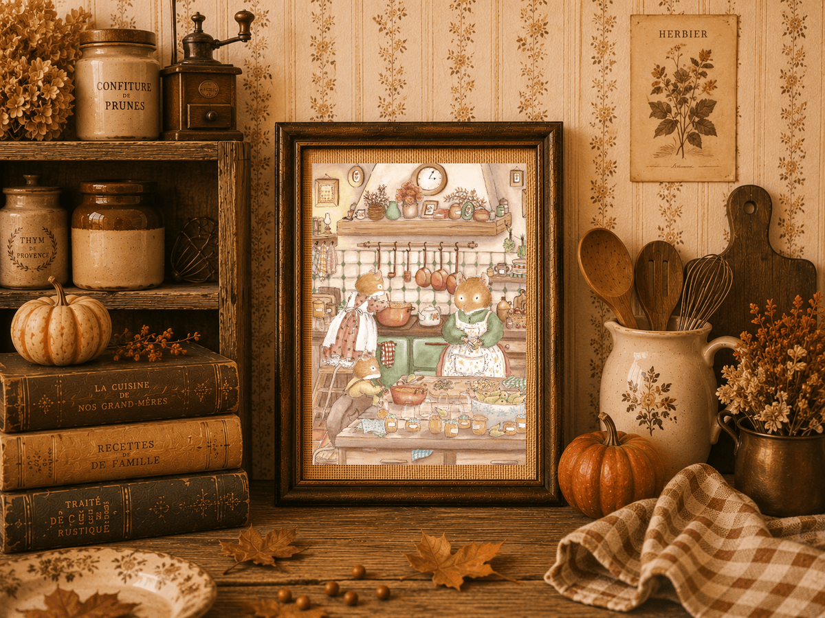 Illustration "Après-midi Confiture"