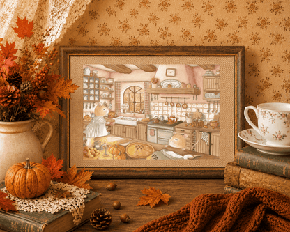 Illustration "Cuisine d'Automne"
