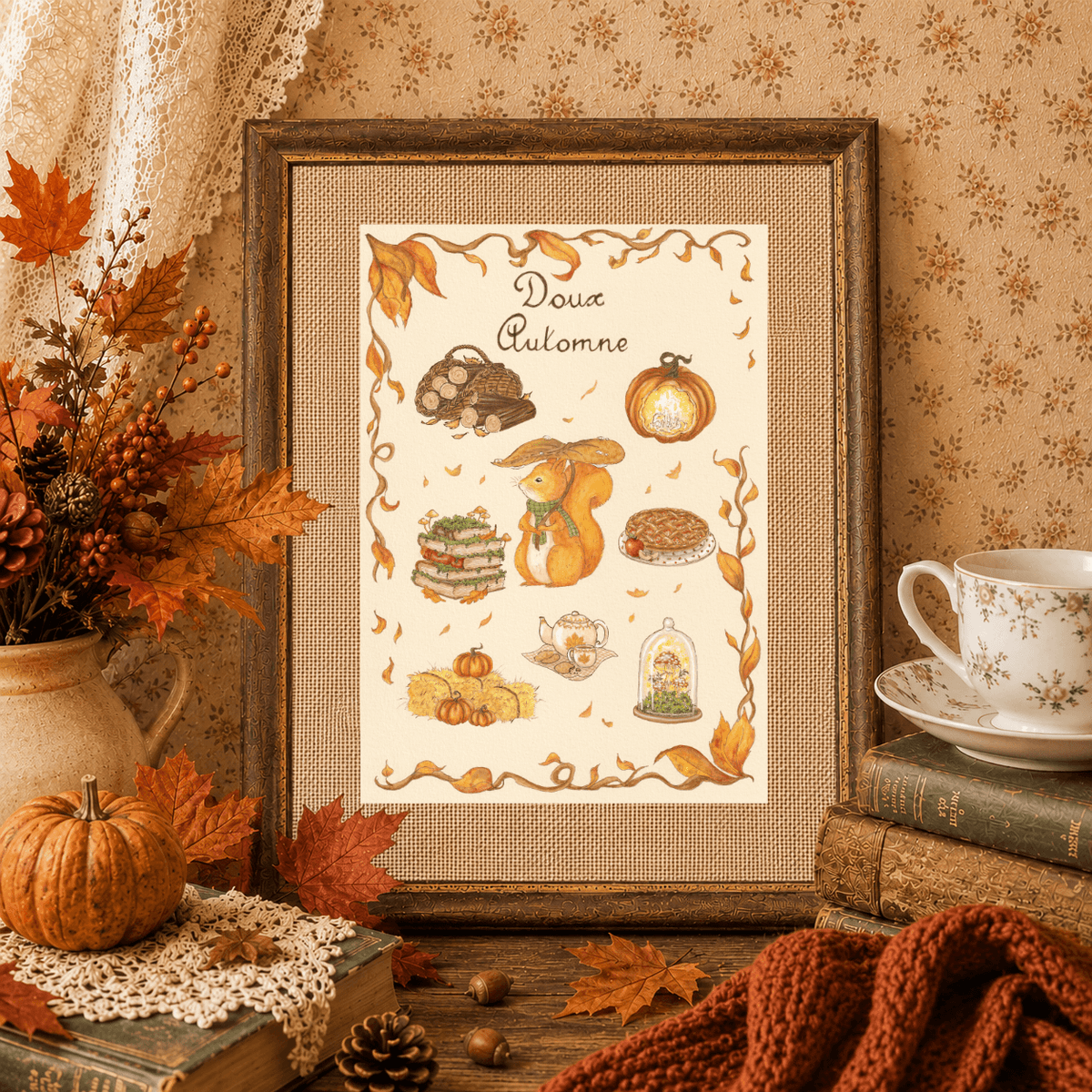 Illustration "Doux Automne"