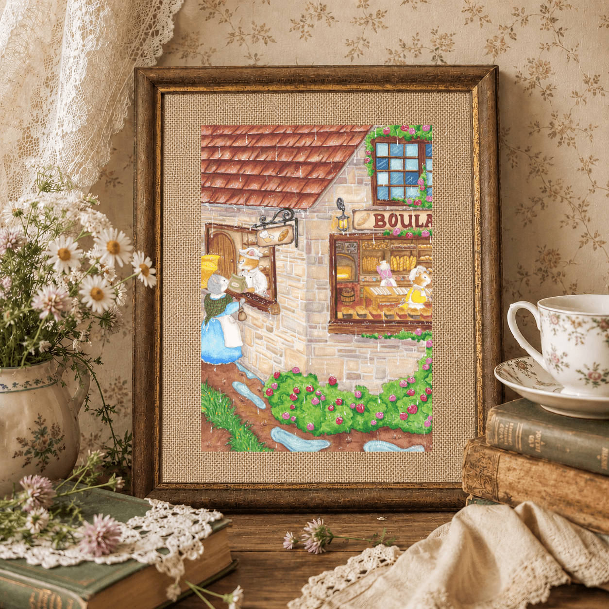 Illustration "La Boulangerie"