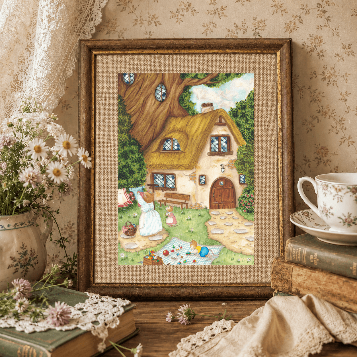 Illustration "La Petite Chaumière"