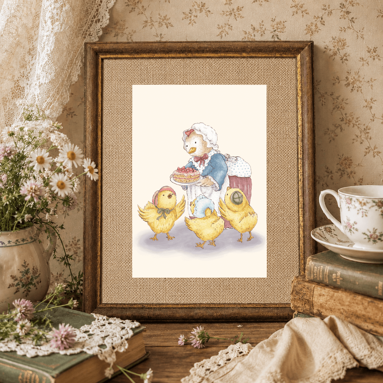 Illustration "Mère Poule"