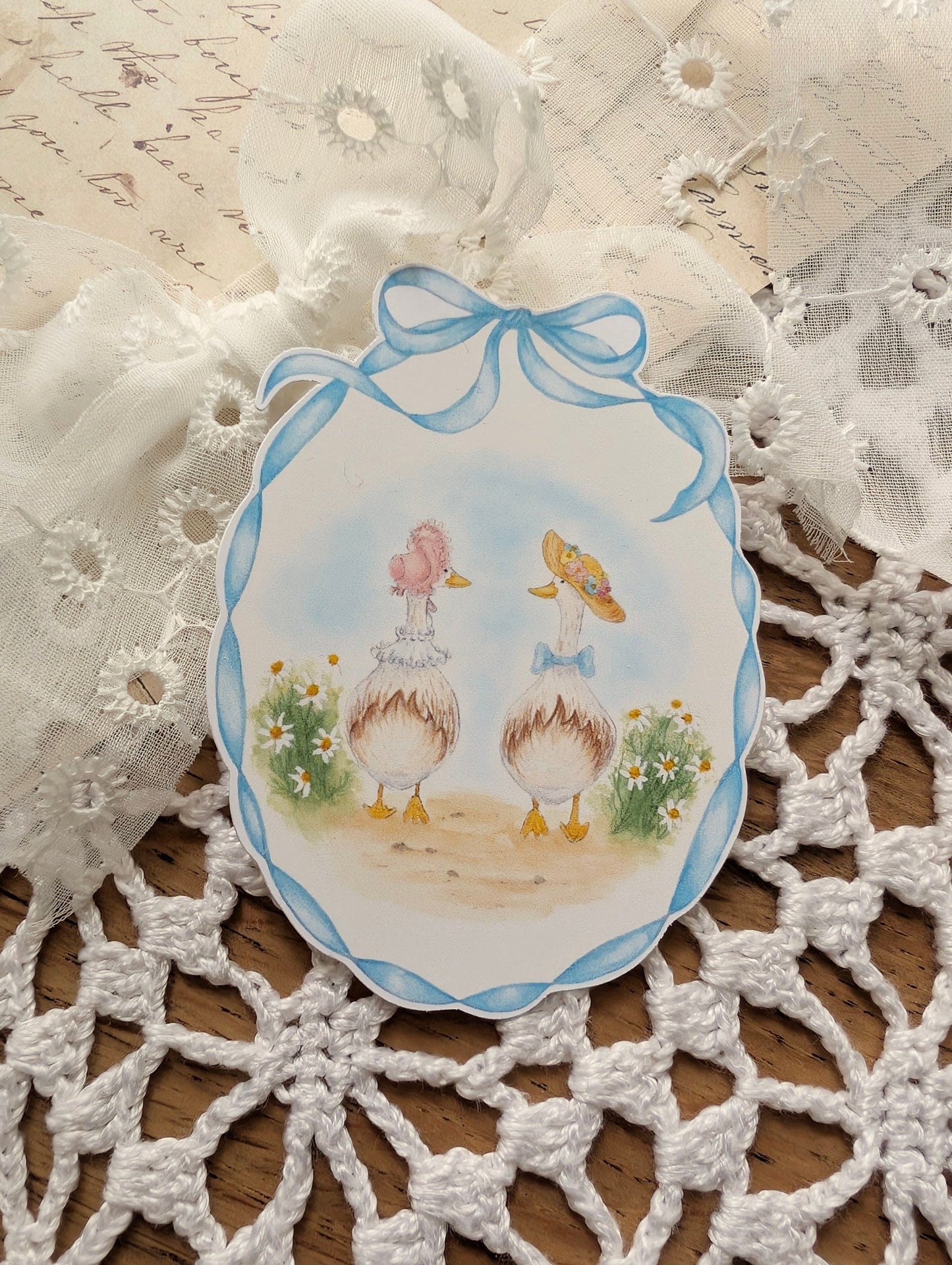 Sticker "Les Demoiselles" Cosy Del Cottage