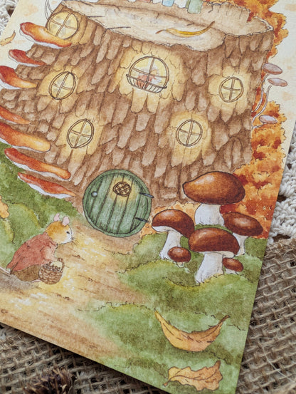 Illustration "La Souche" Cosy Del Cottage