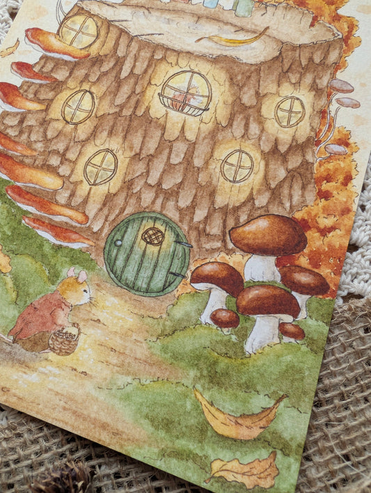 Illustration "La Souche" Cosy Del Cottage