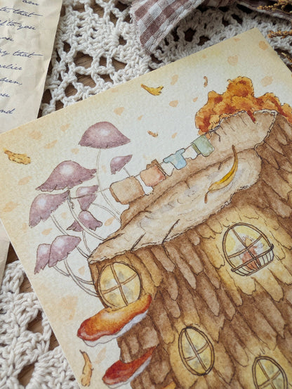 Illustration "La Souche" Cosy Del Cottage