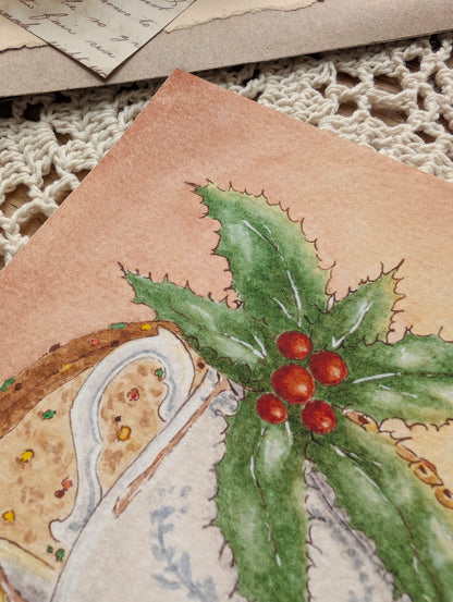 Illustration "Ramasse-Miettes" Cosy Del Cottage