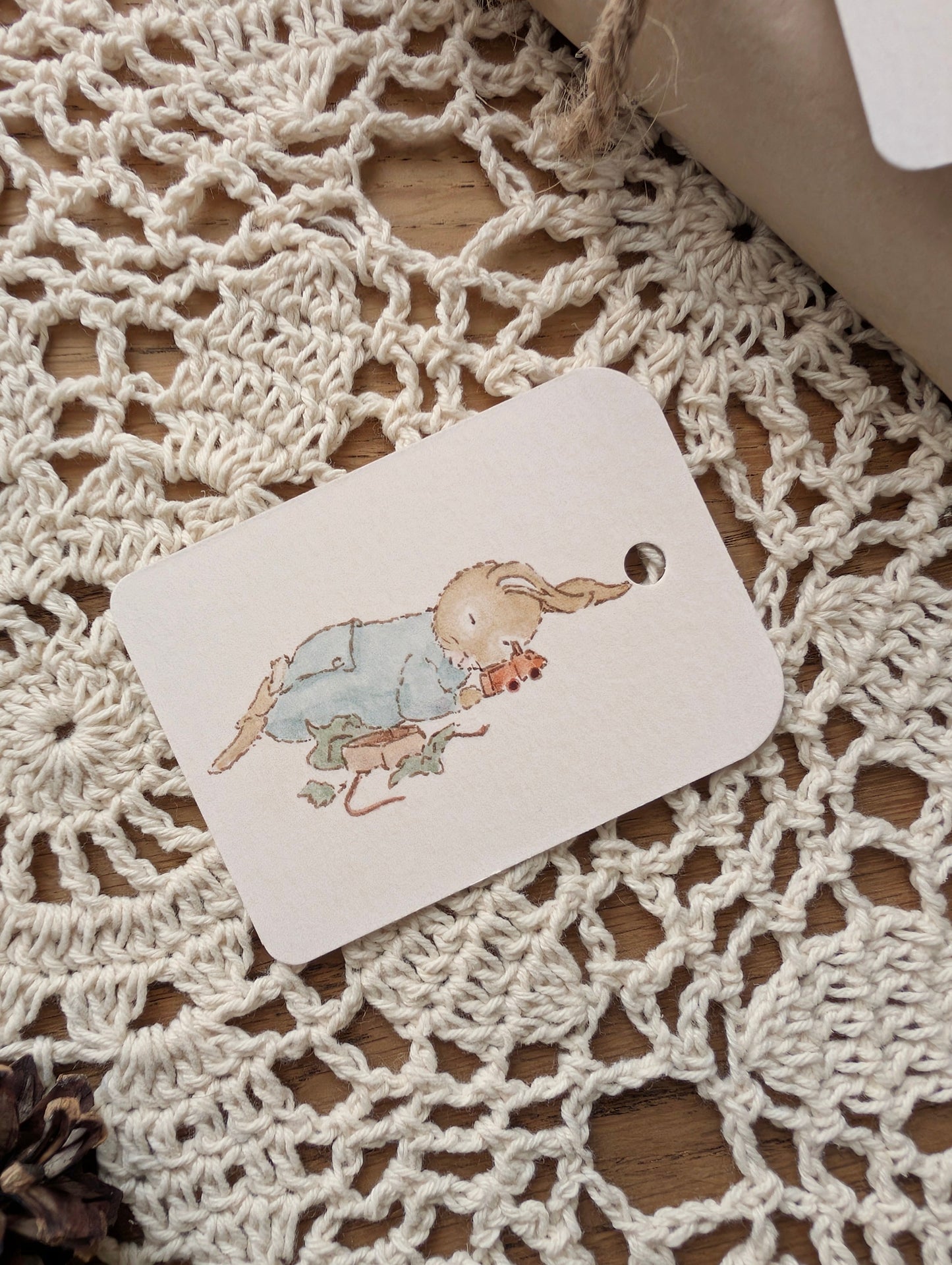 Étiquettes Cadeaux Cosy Del Cottage