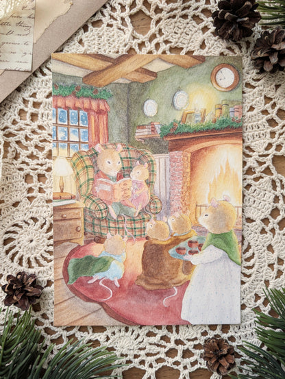 Illustration "Histoire du Soir" Cosy Del Cottage