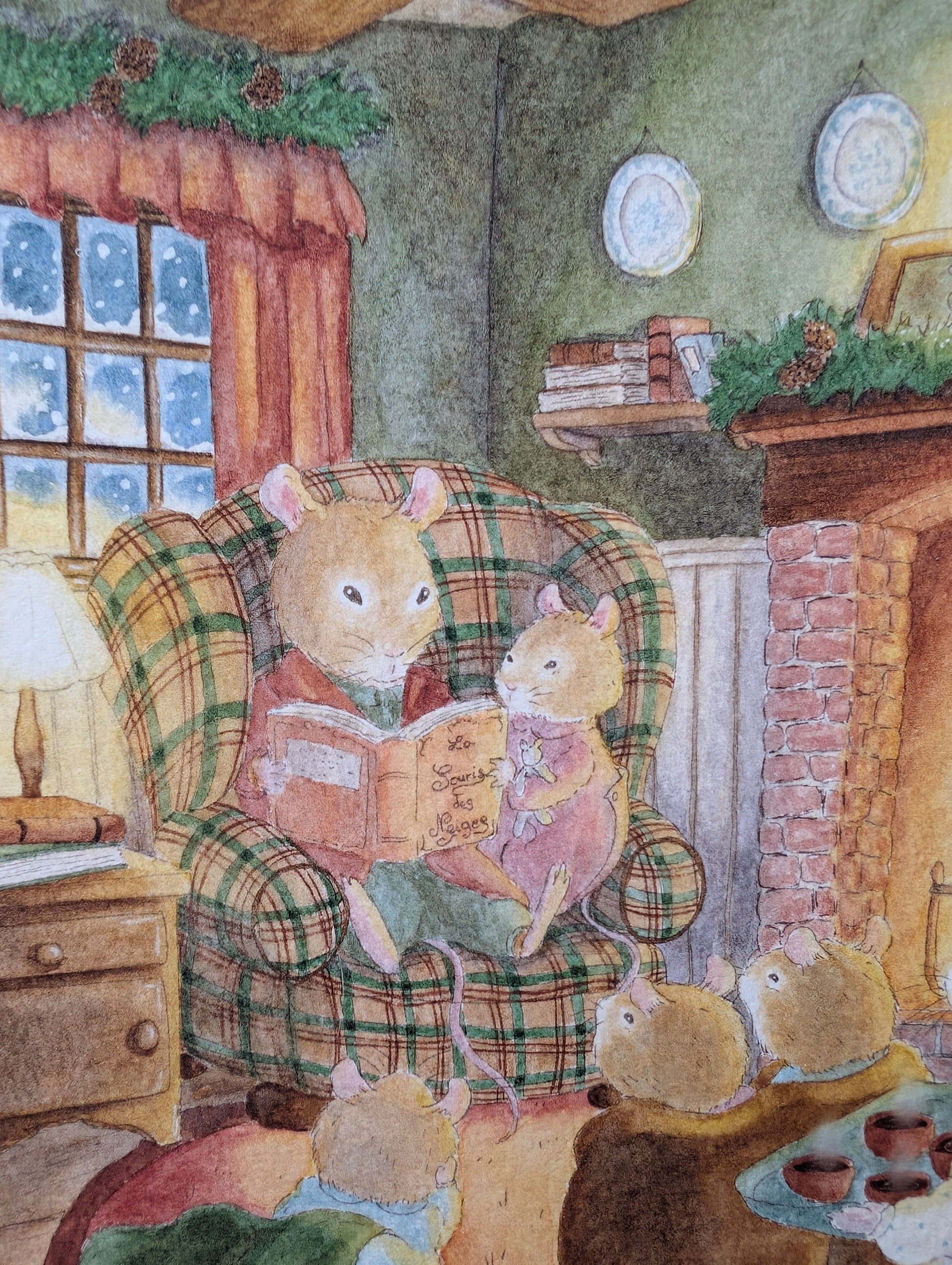 Illustration "Histoire du Soir" Cosy Del Cottage