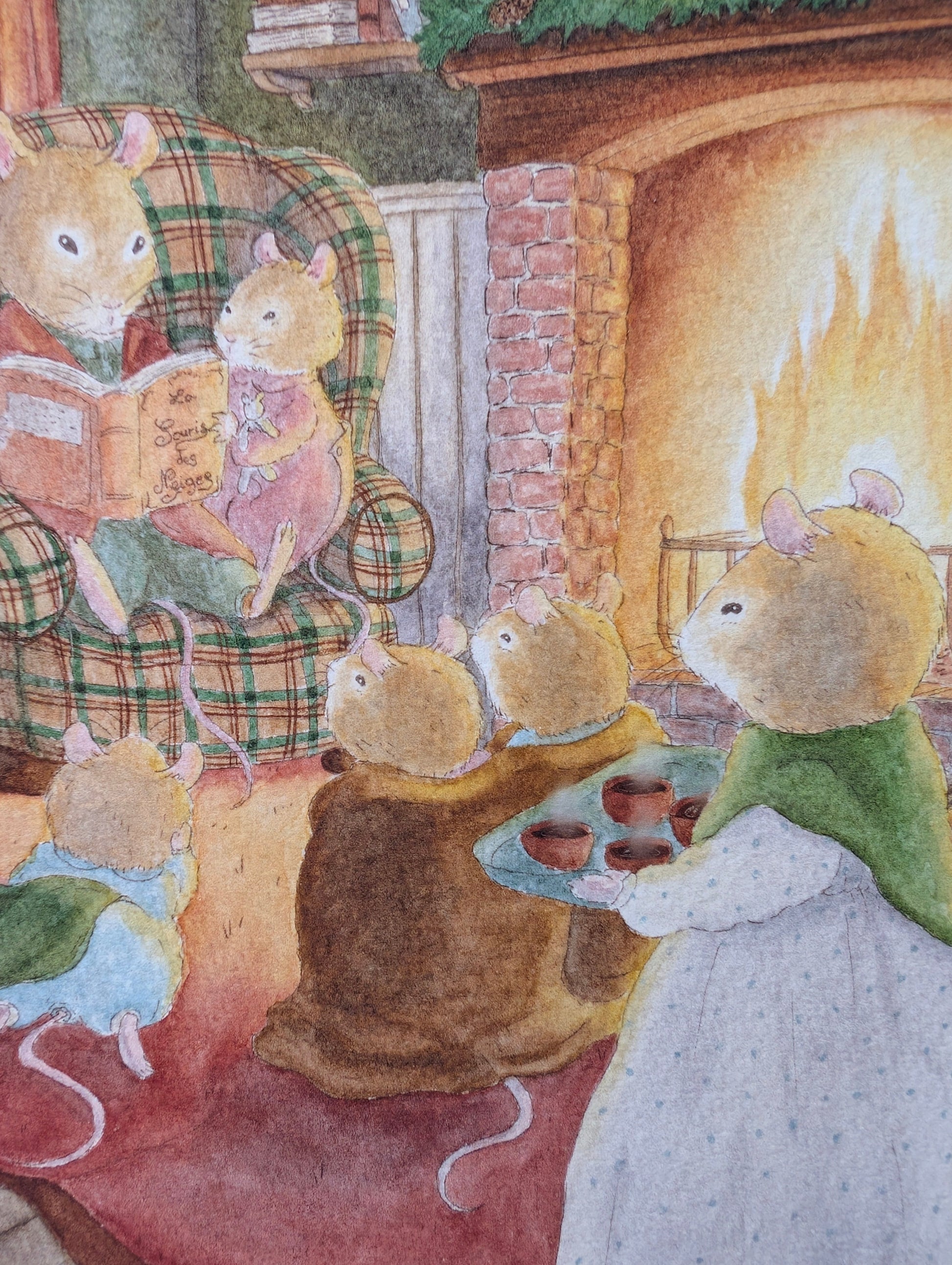 Illustration "Histoire du Soir" Cosy Del Cottage