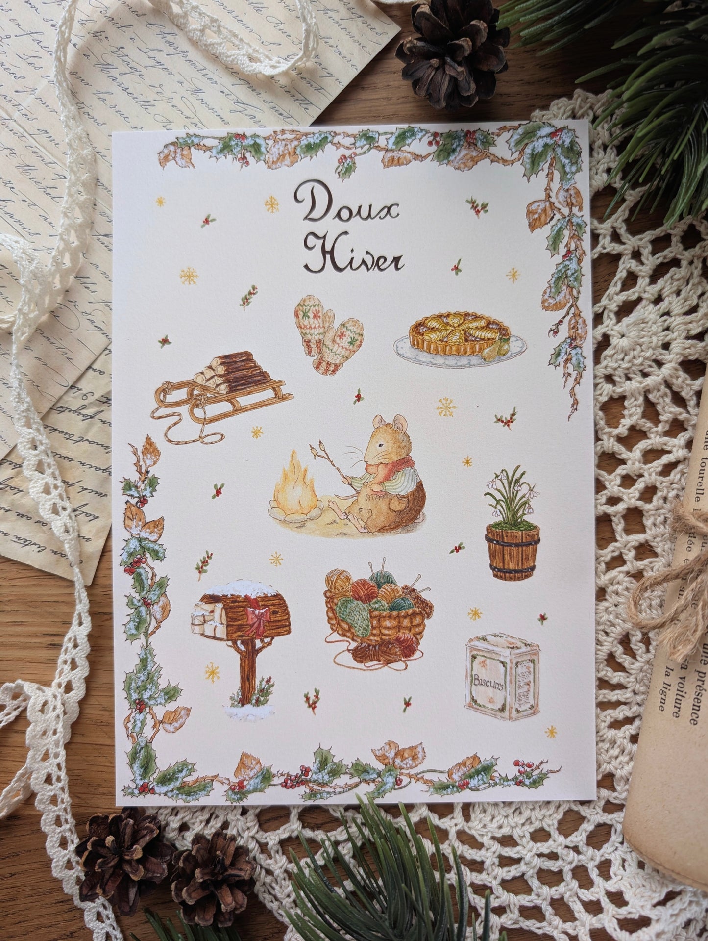 Illustration "Doux Hiver"