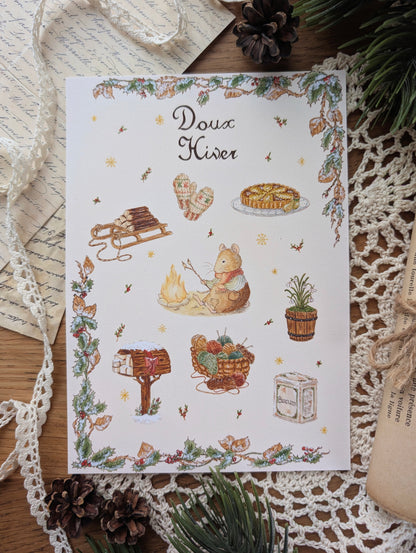 Illustration "Doux Hiver"