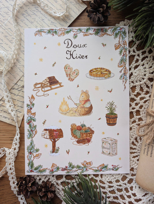 Illustration "Doux Hiver"