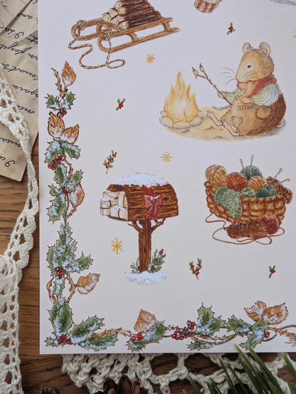 Illustration "Doux Hiver"