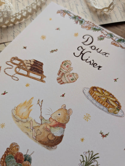 Illustration "Doux Hiver"