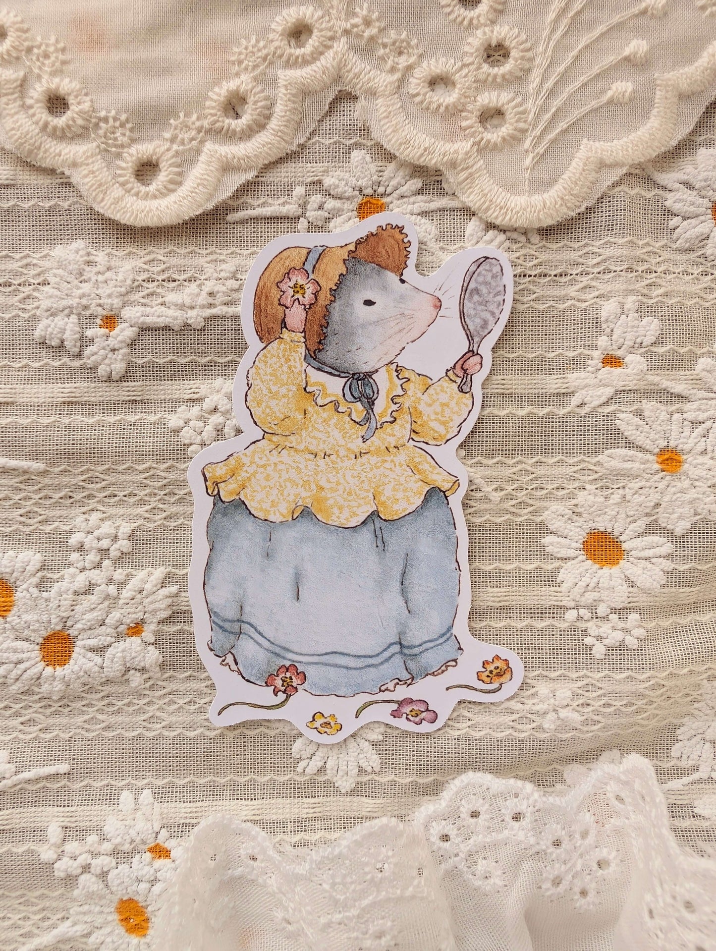 Sticker "La Taupe Coquette" Cosy Del Cottage