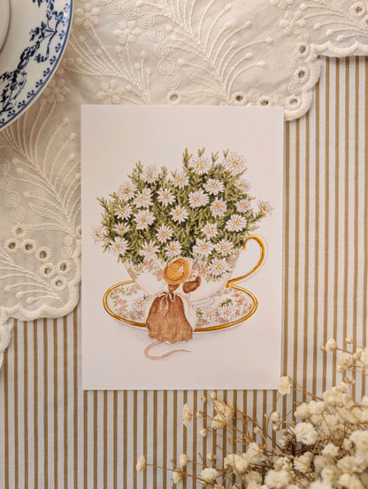 Illustration "La Corbeille d'Argent" Cosy Del Cottage