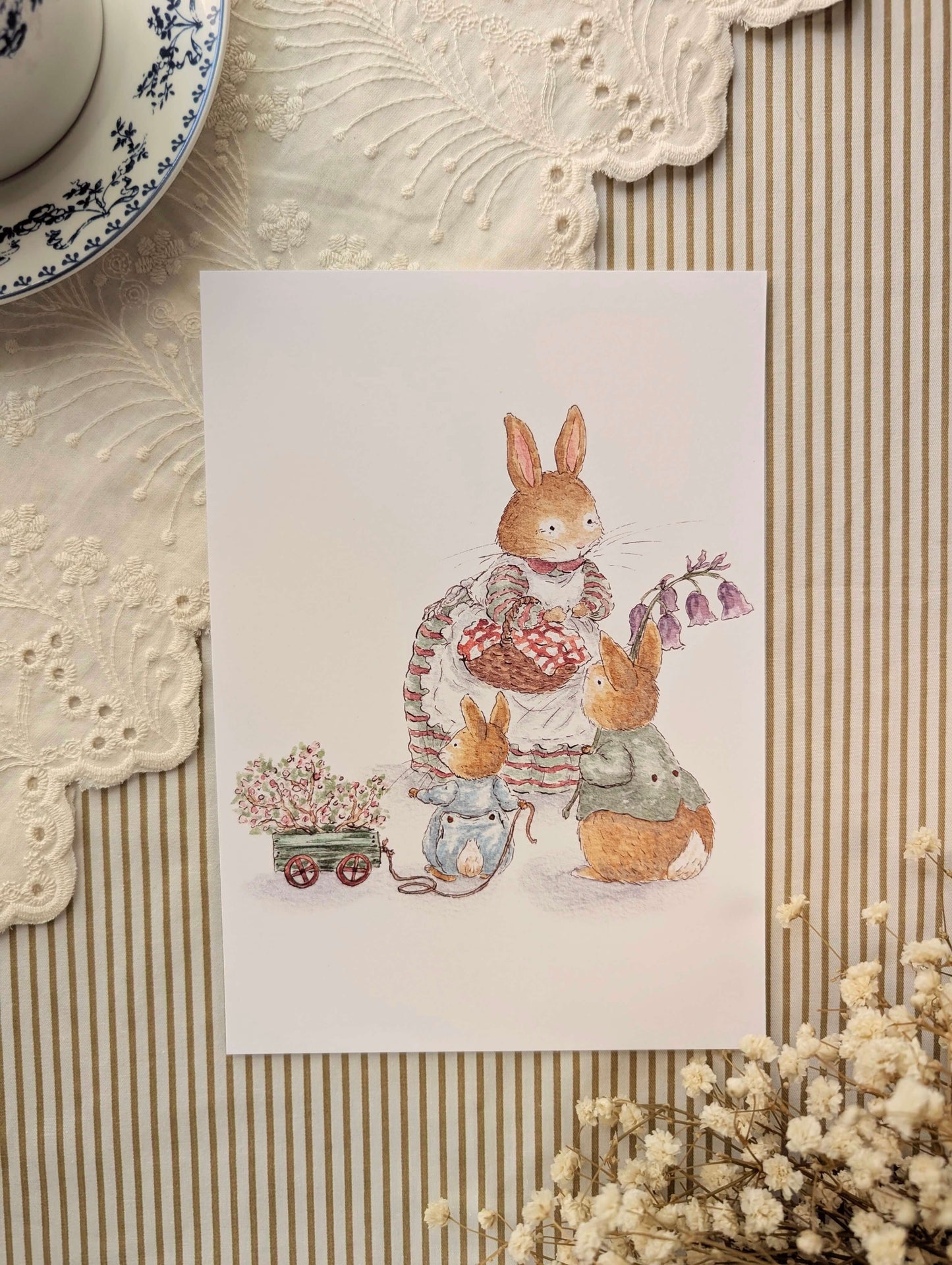 Illustration "Pour Maman" Cosy Del Cottage