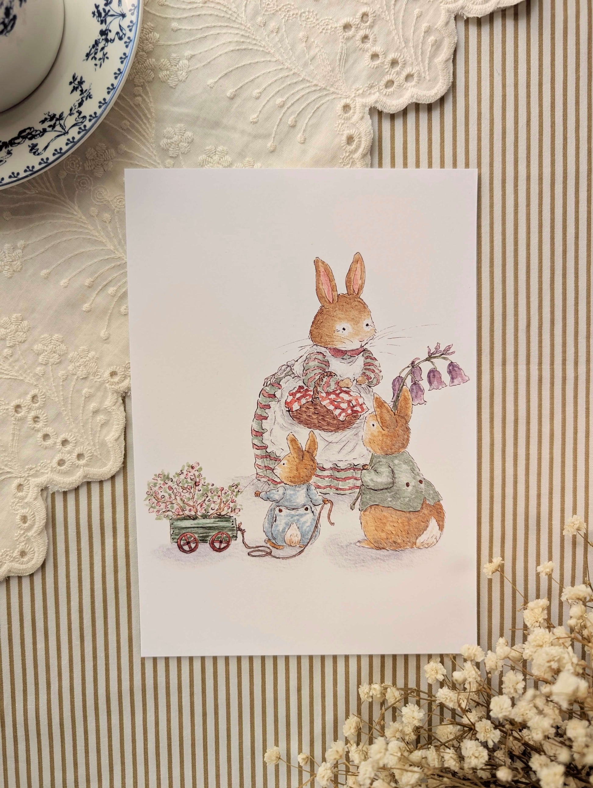 Illustration "Pour Maman" Cosy Del Cottage