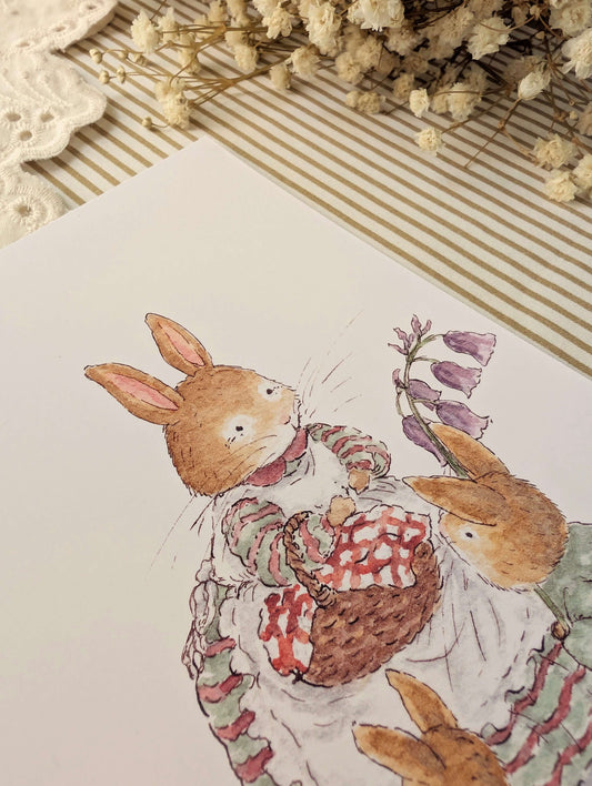 Illustration "Pour Maman" Cosy Del Cottage