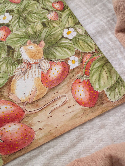 Illustration "Dans Les Fraises"