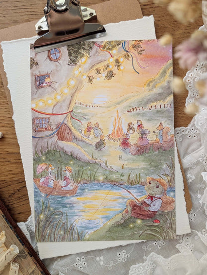 Illustration "Soir De Fête"
