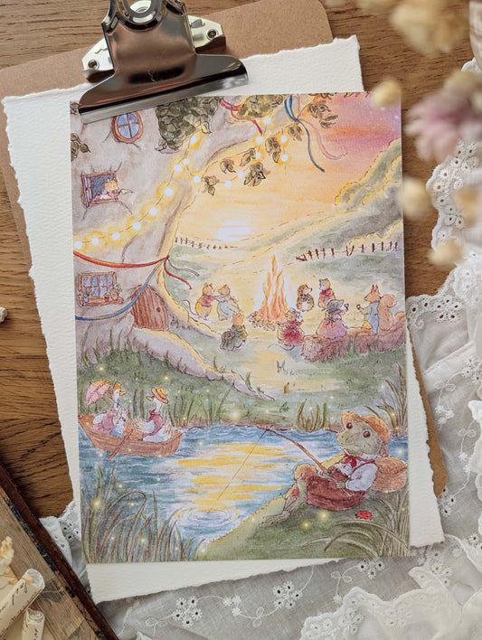 Illustration "Soir De Fête"