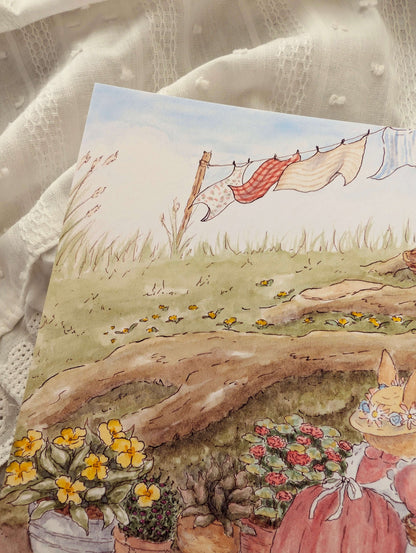 Illustration "Visite au Vieux Chêne"