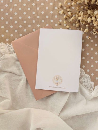 Carte pliée "Anniversaire"