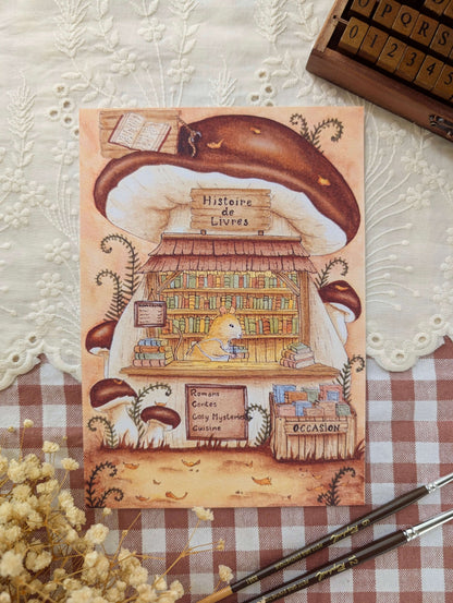 Illustration "Histoire de Livres"