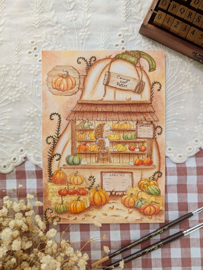 Illustration "Courge sur Pattes"