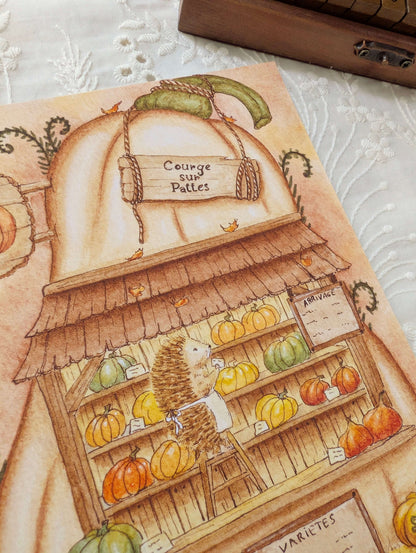 Illustration "Courge sur Pattes"