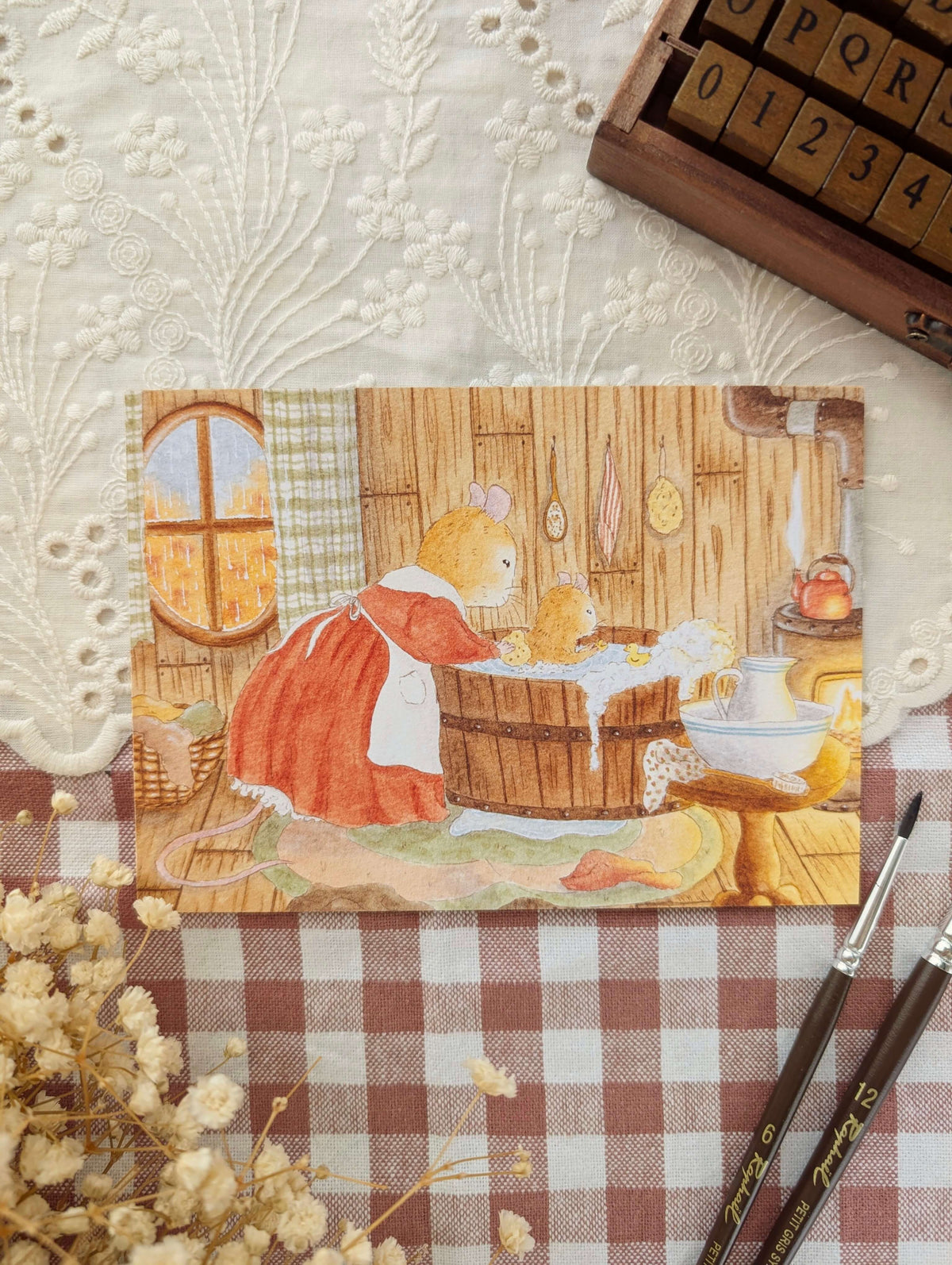 Illustration "L'heure du Bain"