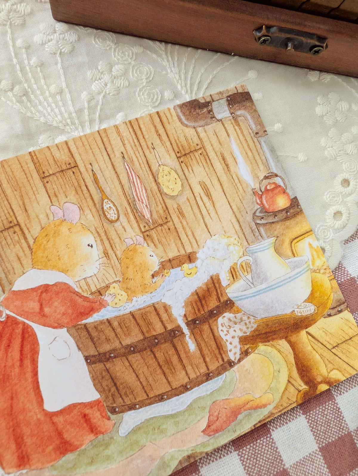 Illustration "L'heure du Bain"