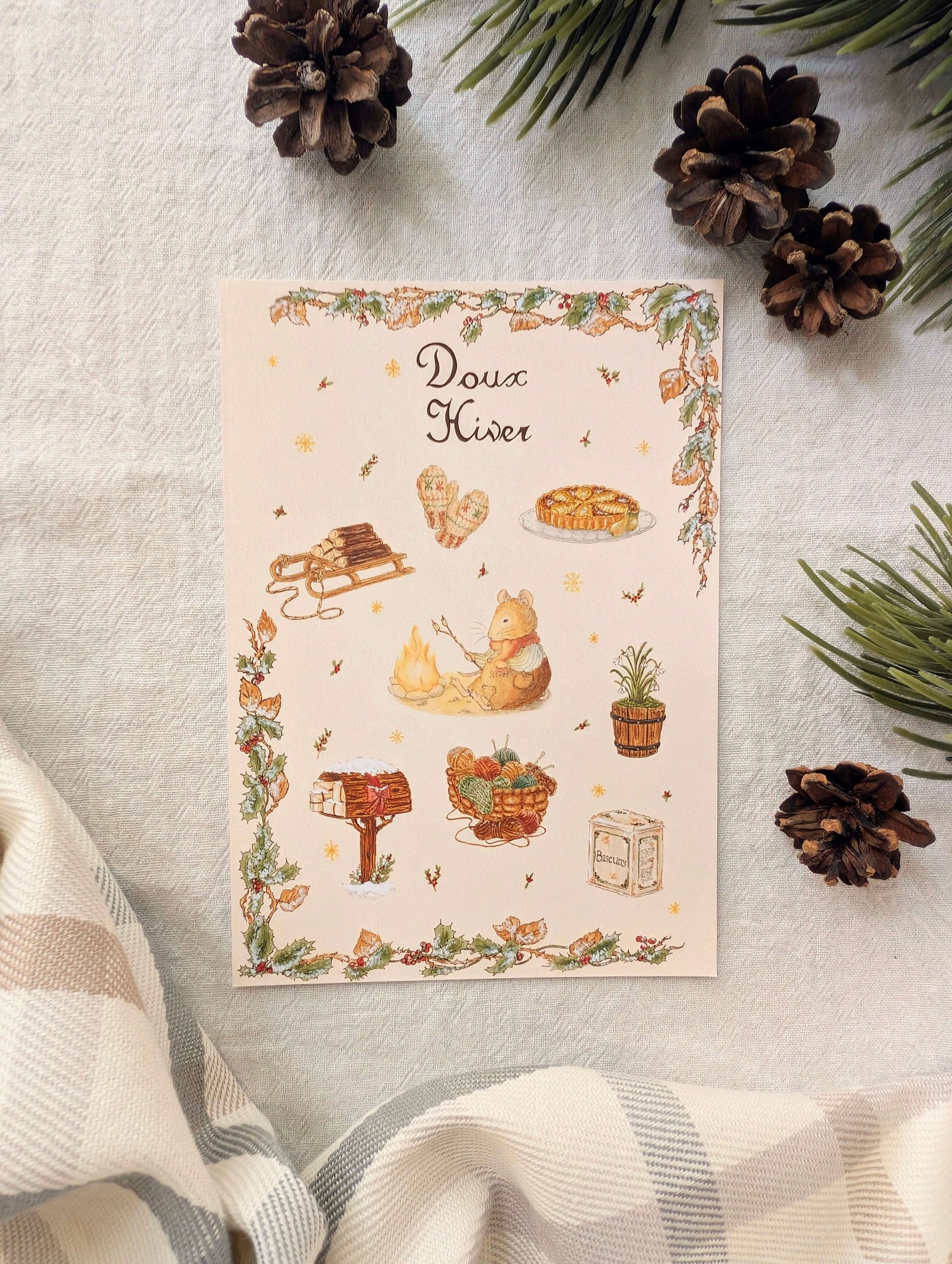 Illustration "Doux Hiver"