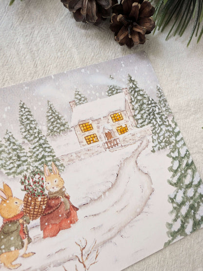 Illustration "Retour au Cottage"